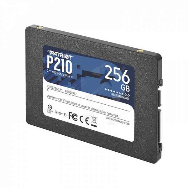 Ổ Cứng SSD Patriot P210 256Gb (Tốc độ đọc 500MB/s - Tốc độ ghi 400MB/s)