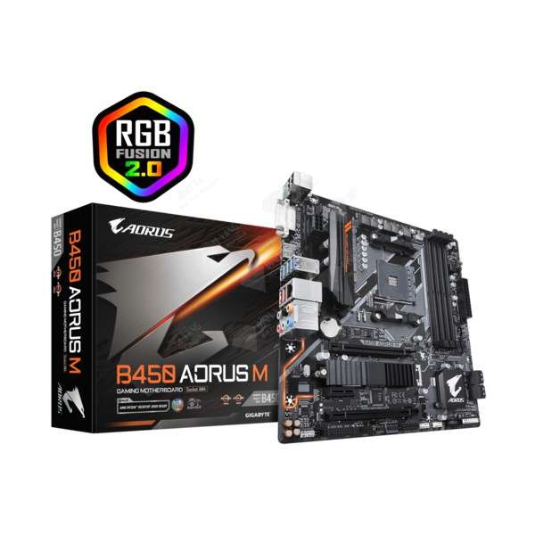 Mainboard Gigabyte B450 AORUS M (rev. 1.x)