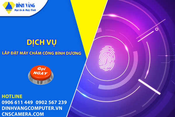 Dịch Vụ Sửa Chữa Và Lắp Đặt Máy Chấm Công Bình Dương| Bảo Mật - Uy Tín - Chất Lượng