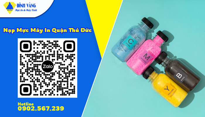 Nạp Mực Máy In Quận Thủ Đức Tận Nơi Giá Rẻ
