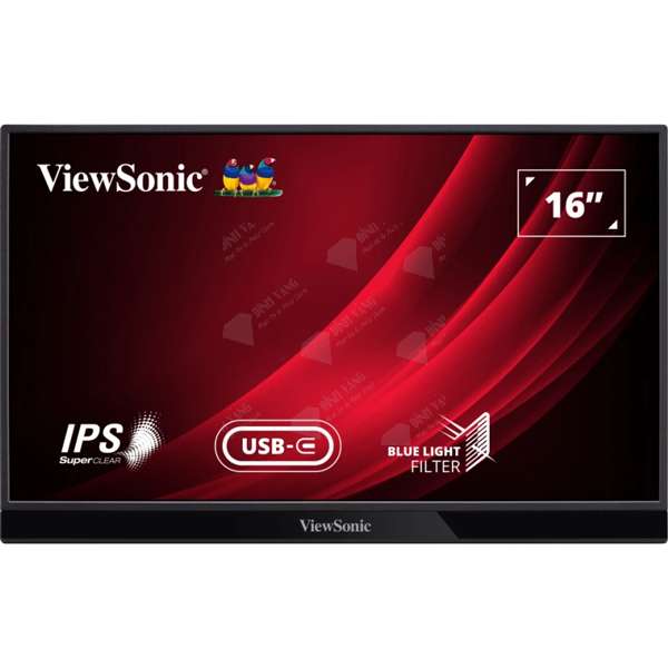 Màn hình di động Viewsonic VG1655 (16 inch, IPS, FHD 1920 x 1080, 16:9, 6.5ms, 60 Hz, Type-C)