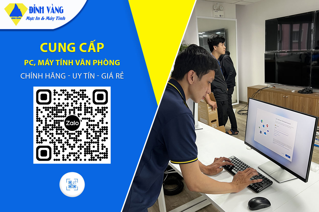 Cung Cấp Máy Tính Văn Phòng Giá Rẻ, BH 12 - 36 Tháng, Lắp Đặt Tận Nơi Tại TPHCM và Bình Dương