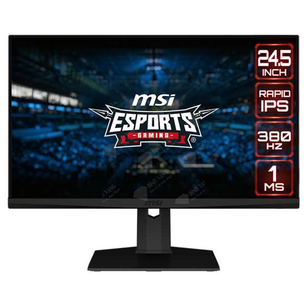 Màn Hình Gaming MSI G253PF 24.5 Inch (24.5 Inch, FHD, IPS, 380HZ, 1MS, 1000:1, 16:9, G-Sync)