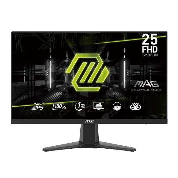 Màn Hình MSI MAG 256F (24.5inch, FHD, IPS, 180Hz, HDMI, Displayport)