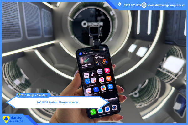 HONOR Robot Phone Chính Thức Trình Làng Với Camera Gimbal AI Đột Phá