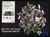 Đầu STP UTP Cat 5 Kingmaster KM 512 (100 cái/bịch)