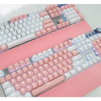 Bàn phím Philips SPK 8614 DQ/FQ (USB) G614 Trắng Hồng (BLue Switch)