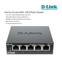 Thiết bị chuyển mạch D-Link 5 Port GIGA DGS-105