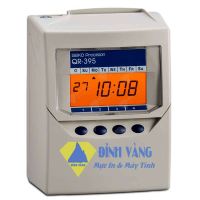 Máy chấm công thẻ giấy SEIKO QR 395 hiện đại