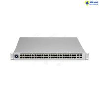 Thiết Bị Chuyển Mạch UniFi Switch USW Pro-48-PoE (Layer 2 and Layer 3 features UniFi Smart, Power RPS DC input)