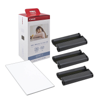 Giấy Và Mực In Ảnh Nhiệt Canon KP108 Cho Máy In Canon SELPHY CP1300, SELPHY CP1200, SELPHY CP1000, SELPHY CP910 - Hàng Chính Hãng