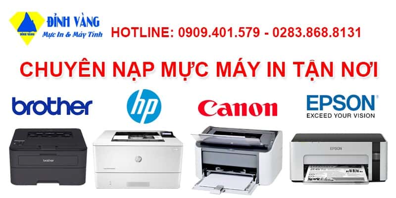 NẠP MỰC MÁY IN TẬN NƠI 1 NẠP MỰC MÁY IN TẬN NƠI